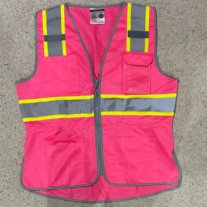 Pink Reflective Safety Vest